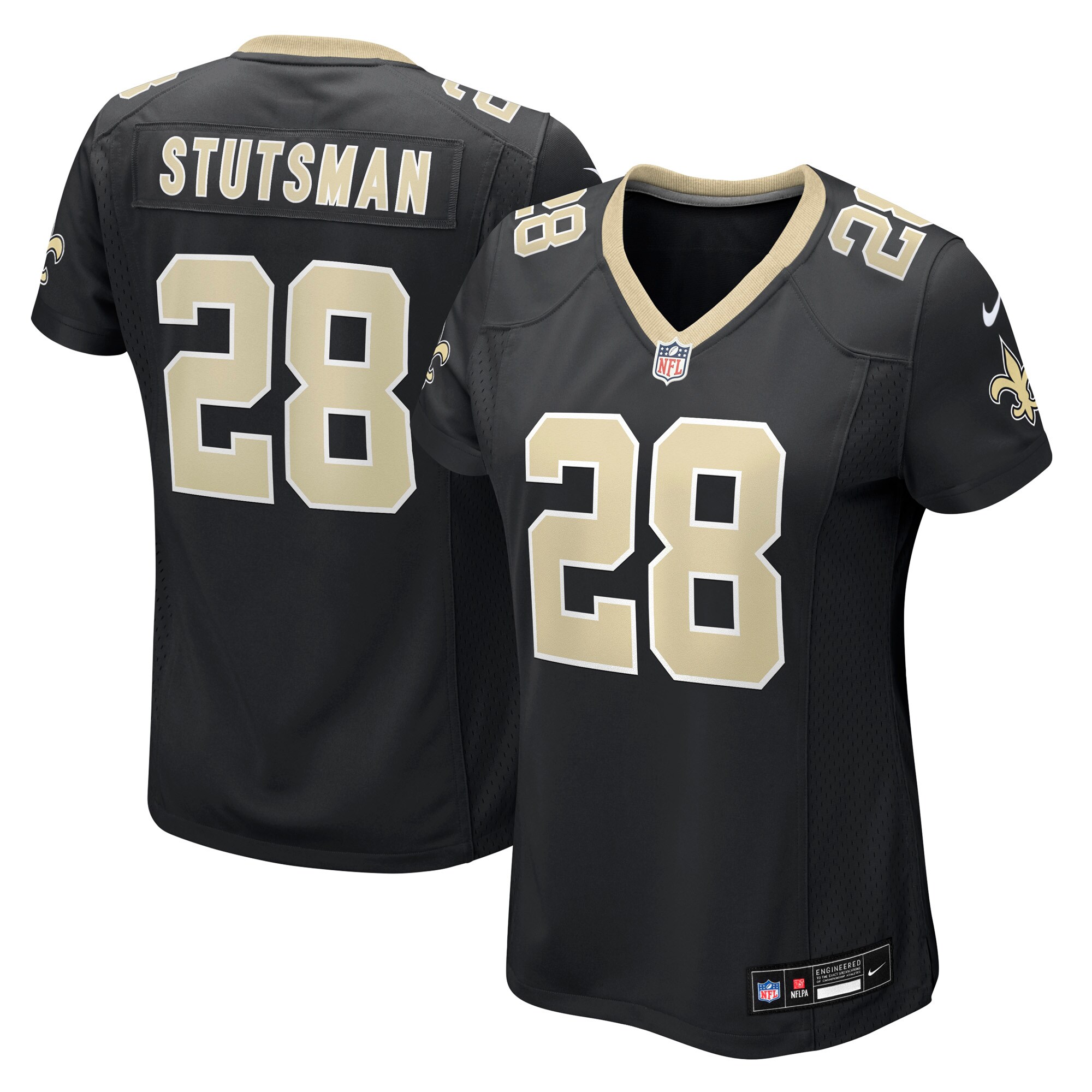 danny stutsman new orleans saints nike womens team game jersey black clowdercats 5mtqn.jpg