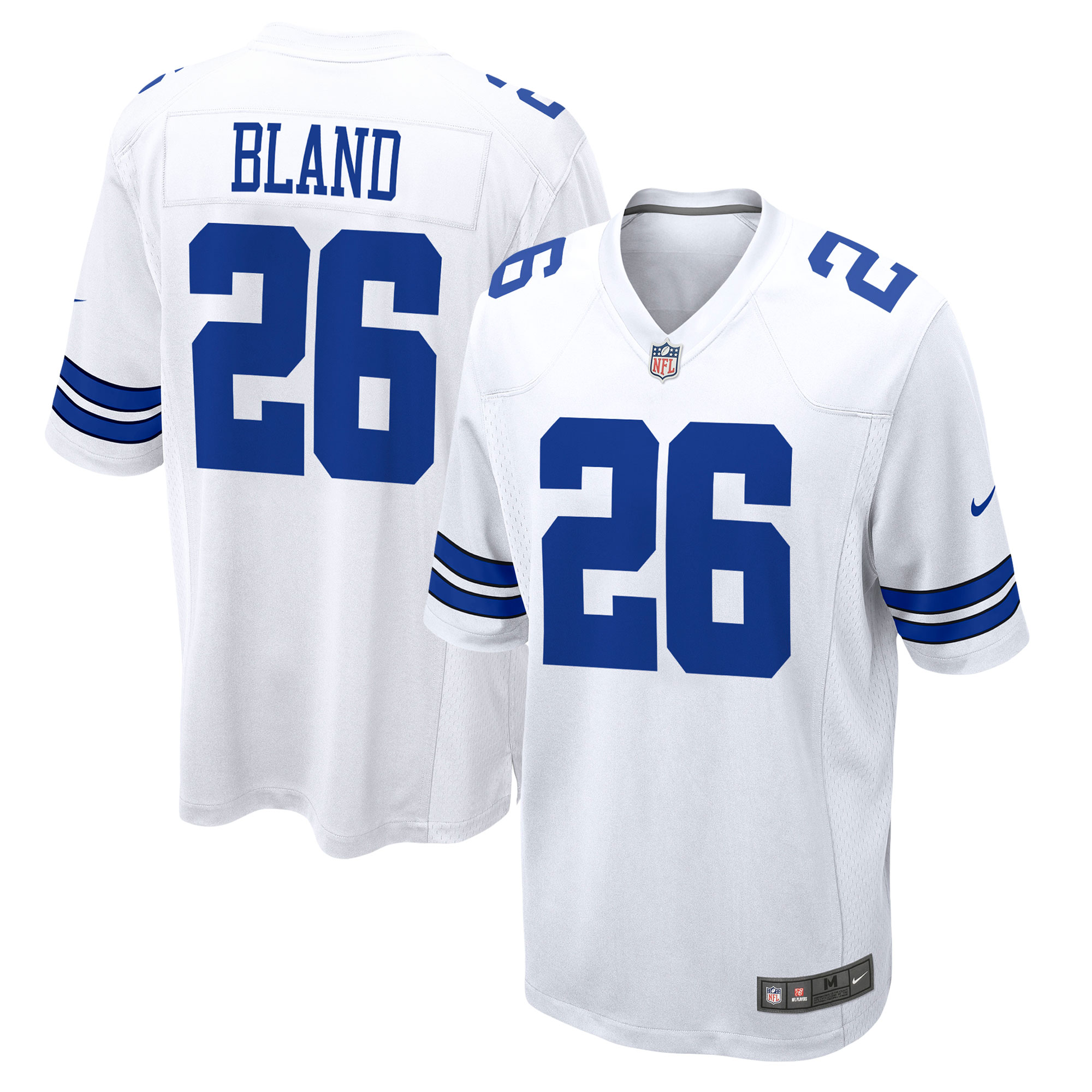 daron bland dallas cowboys nike game jersey white clowdercats haqrl.jpg