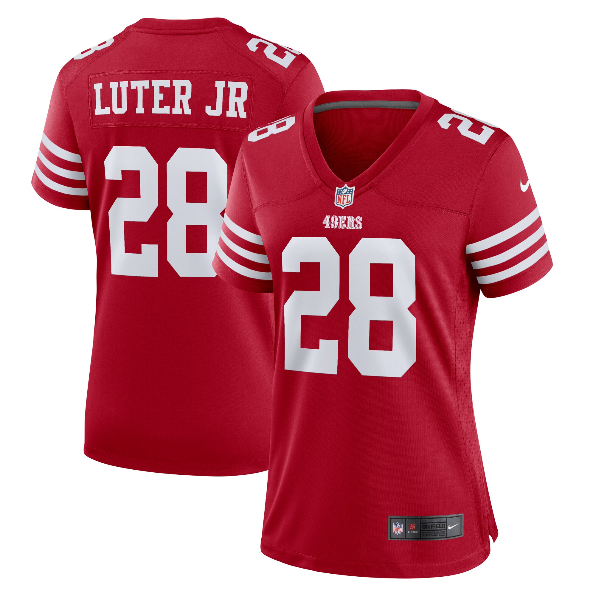 darrell luter jr san francisco 49ers nike womens game jersey scarlet clowdercats 72xgk.jpg