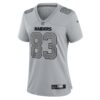 darren waller las vegas raiders nike womens atmosphere fashion game jersey gray clowdercats etcxi.jpg