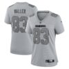 darren waller las vegas raiders nike womens atmosphere fashion game jersey gray clowdercats vrubs.jpg