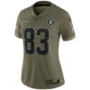 darren waller las vegas raiders nike womens salute to service limited jersey olive clowdercats orvpz.jpg