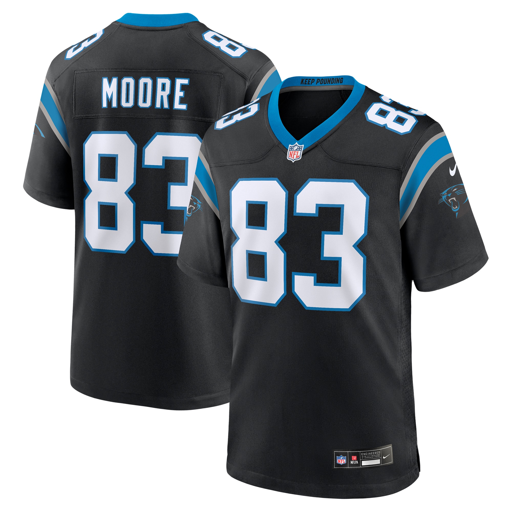 david moore carolina panthers nike game jersey black clowdercats bfybn.jpg