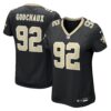 davon godchaux new orleans saints nike womens team game jersey black clowdercats rhjvq.jpg