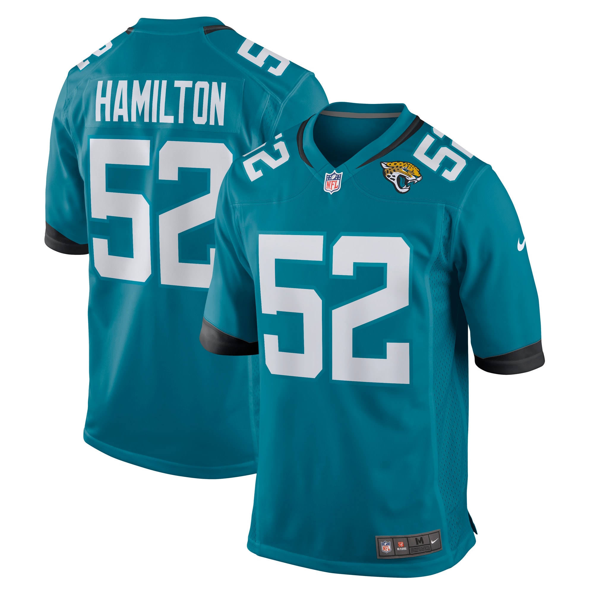 davon hamilton jacksonville jaguars nike game jersey teal clowdercats bhxpi.jpg