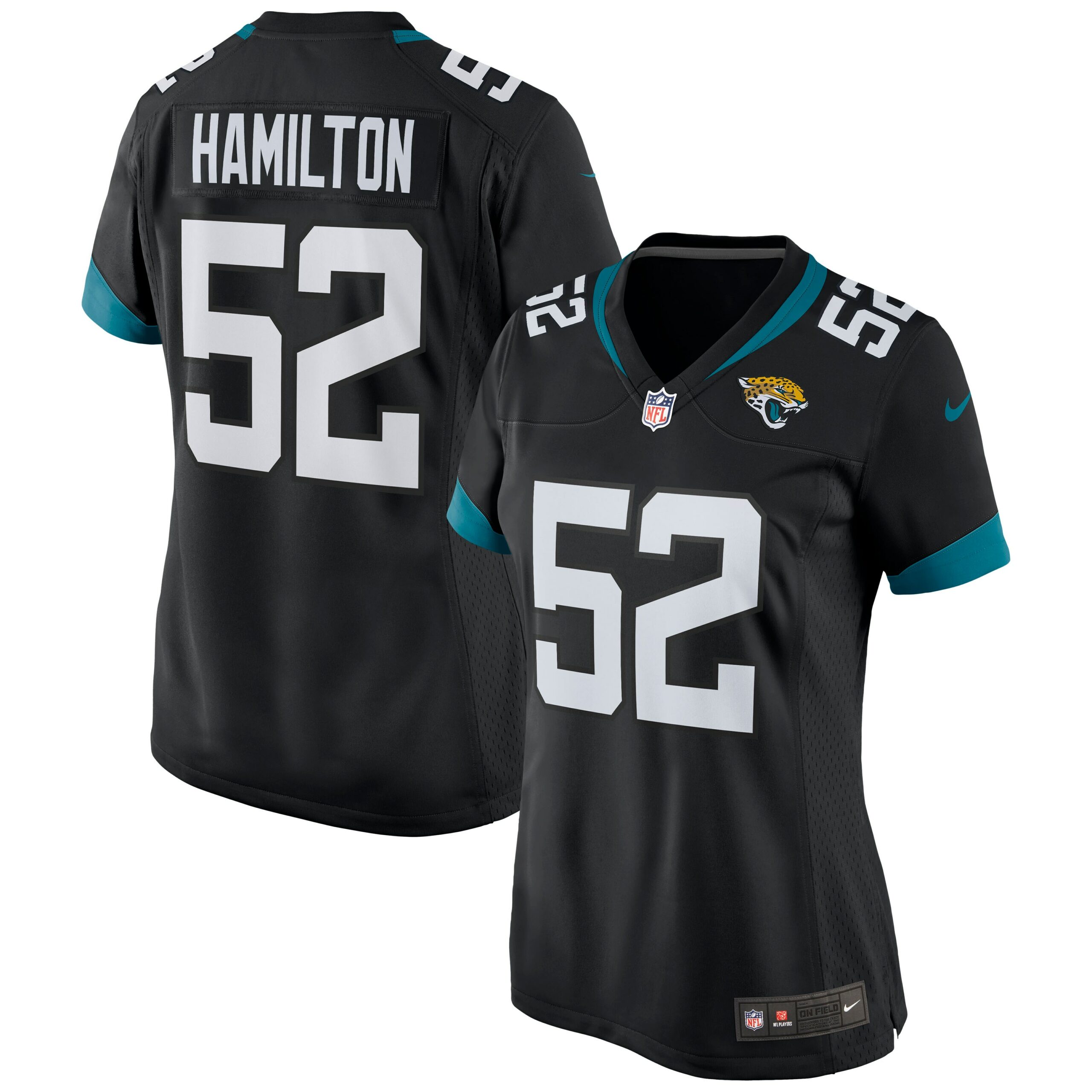 davon hamilton jacksonville jaguars nike womens game jersey black clowdercats w8ntk.jpg