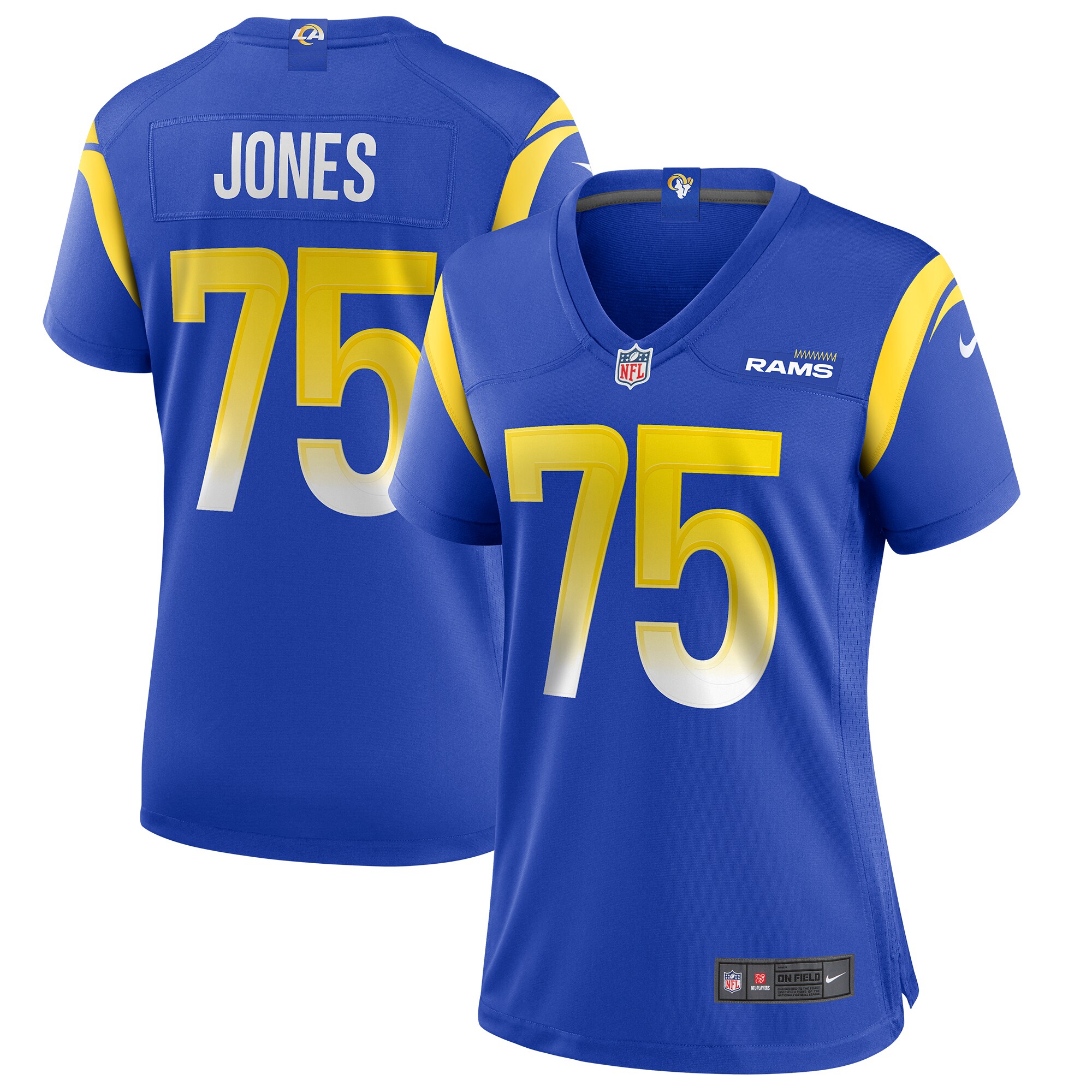 deacon jones los angeles rams nike womens game retired player jersey royal clowdercats b3byh.jpg