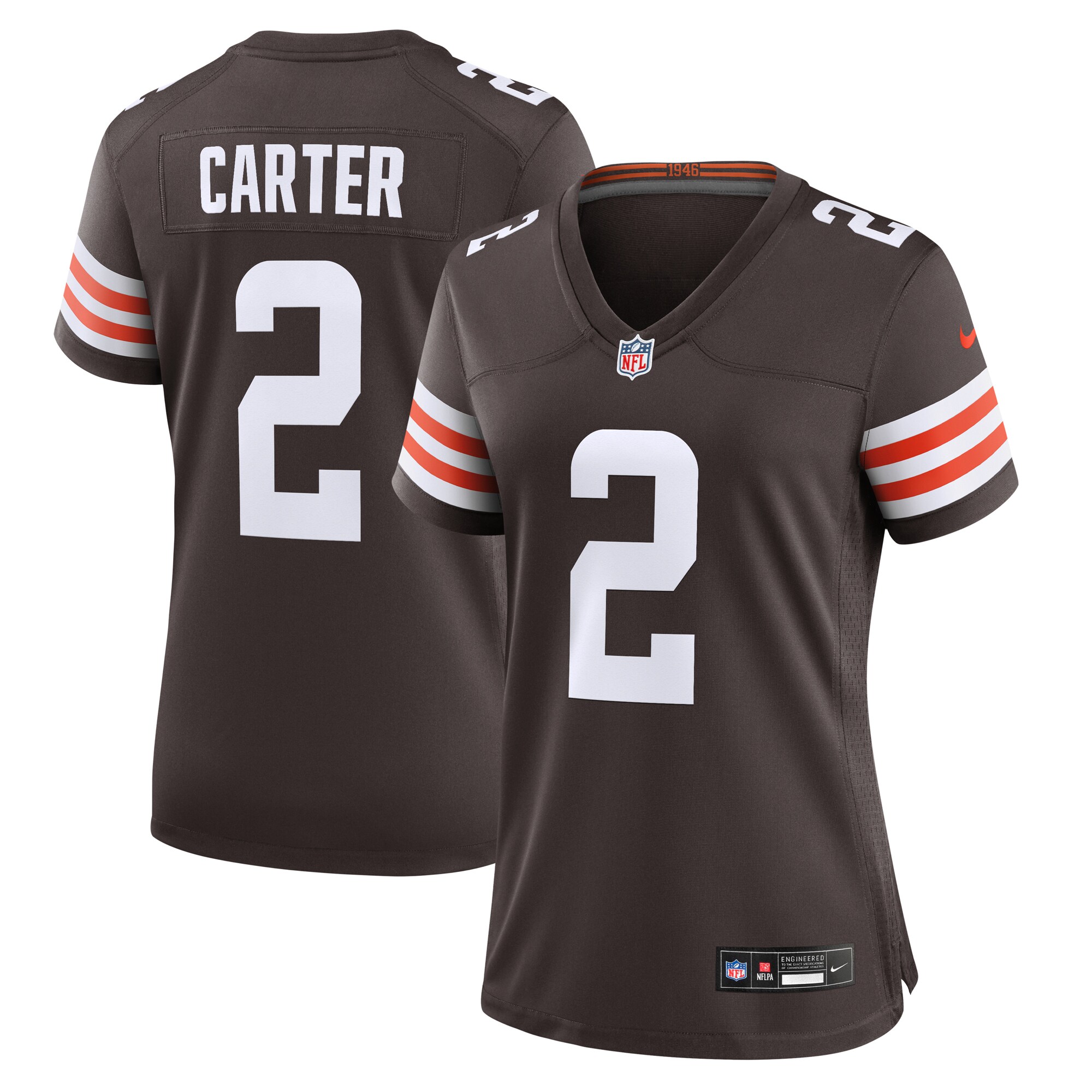 deandre carter cleveland browns nike womens team game jersey brown clowdercats zujvt.jpg