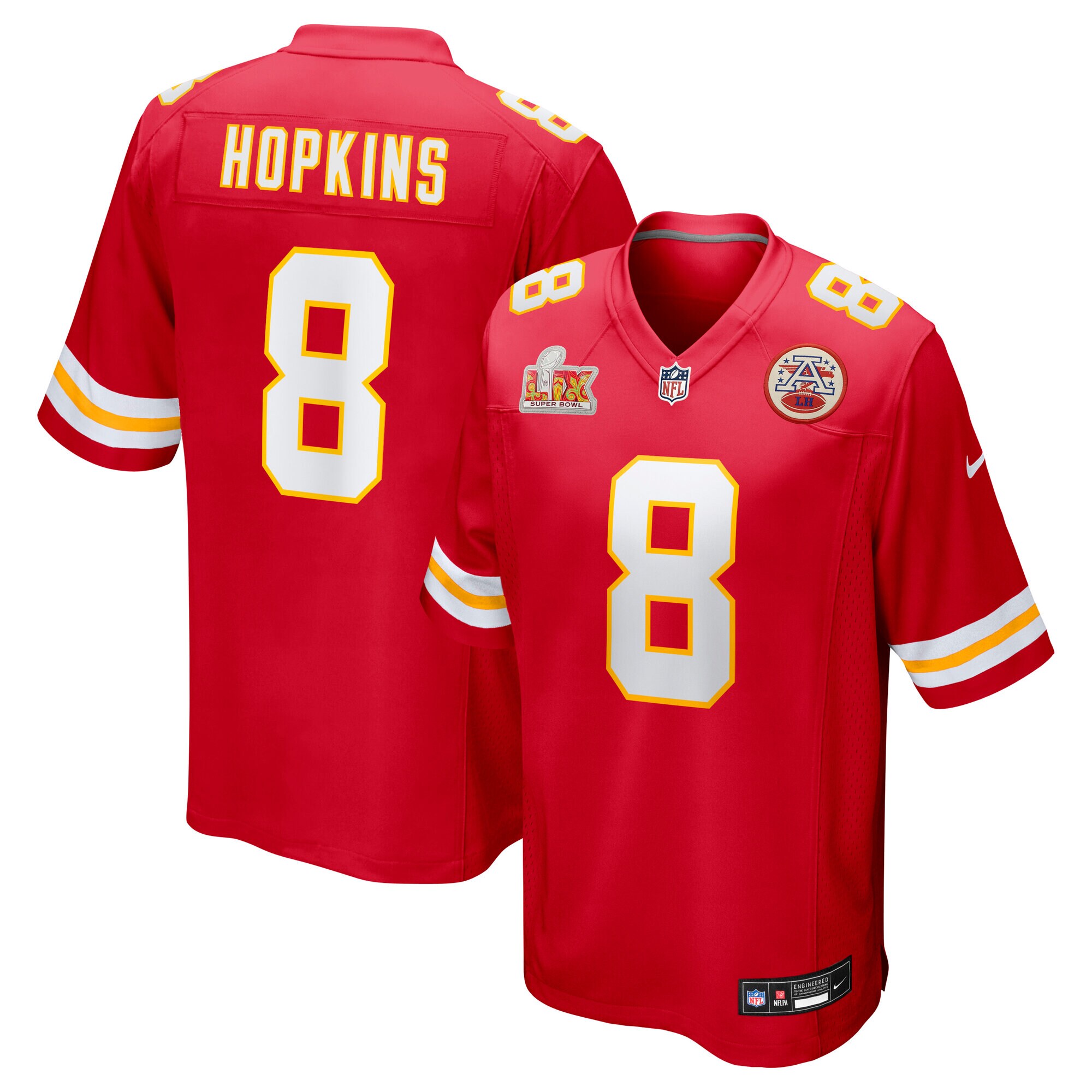 deandre hopkins kansas city chiefs nike super bowl lix game player jersey red clowdercats xyknv.jpg