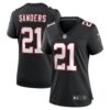 deion sanders atlanta falcons nike womens alternate retired player game jersey black clowdercats zdd0w.jpg