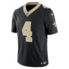 derek carr new orleans saints nike vapor fuse limited jersey black clowdercats 9ouwg.jpg