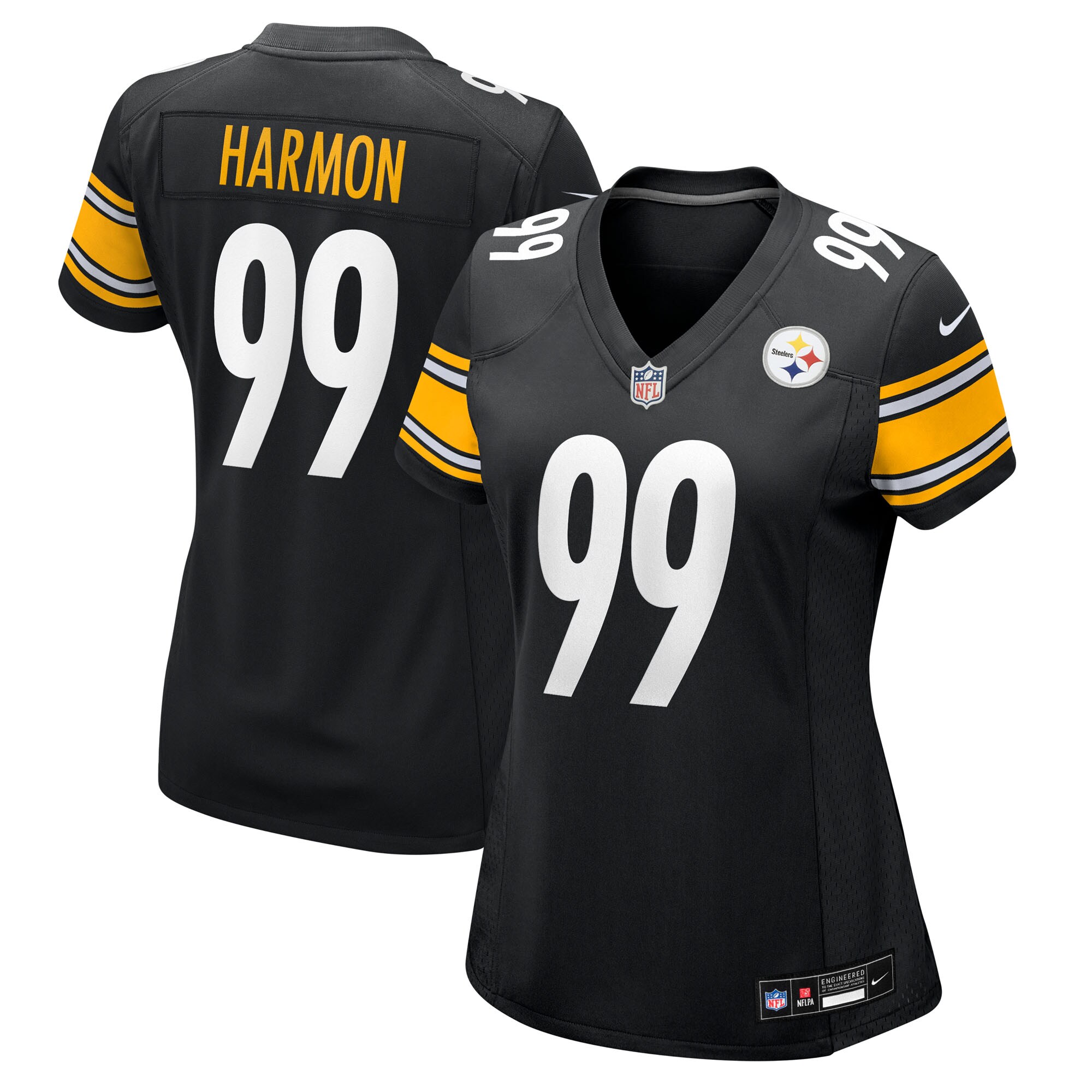 derrick harmon pittsburgh steelers nike womens team game jersey black clowdercats sunib.jpg