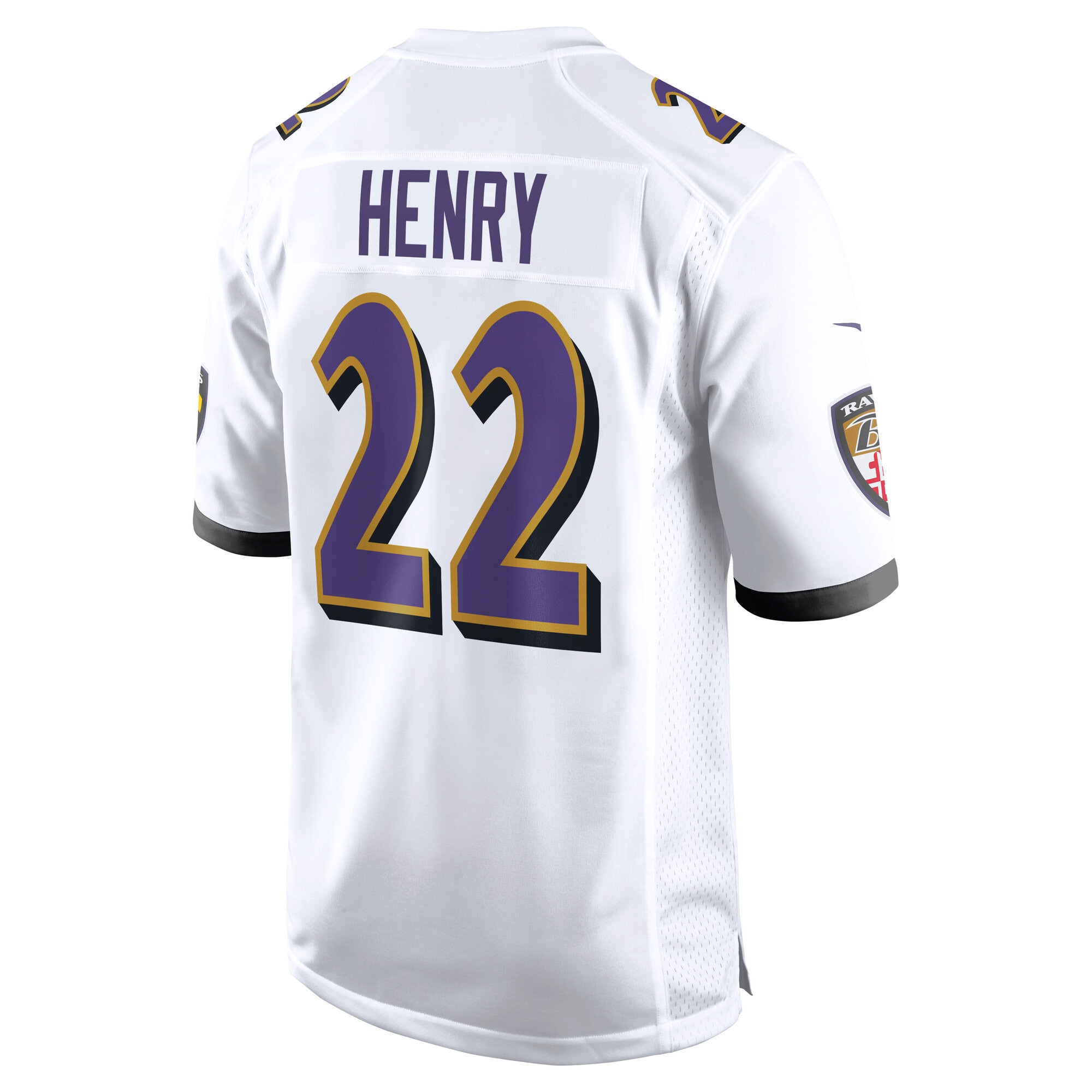 derrick henry baltimore ravens nike white game jersey white clowdercats xum8x.jpg