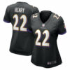 derrick henry baltimore ravens nike womens alternate game jersey black clowdercats qavbl.jpg
