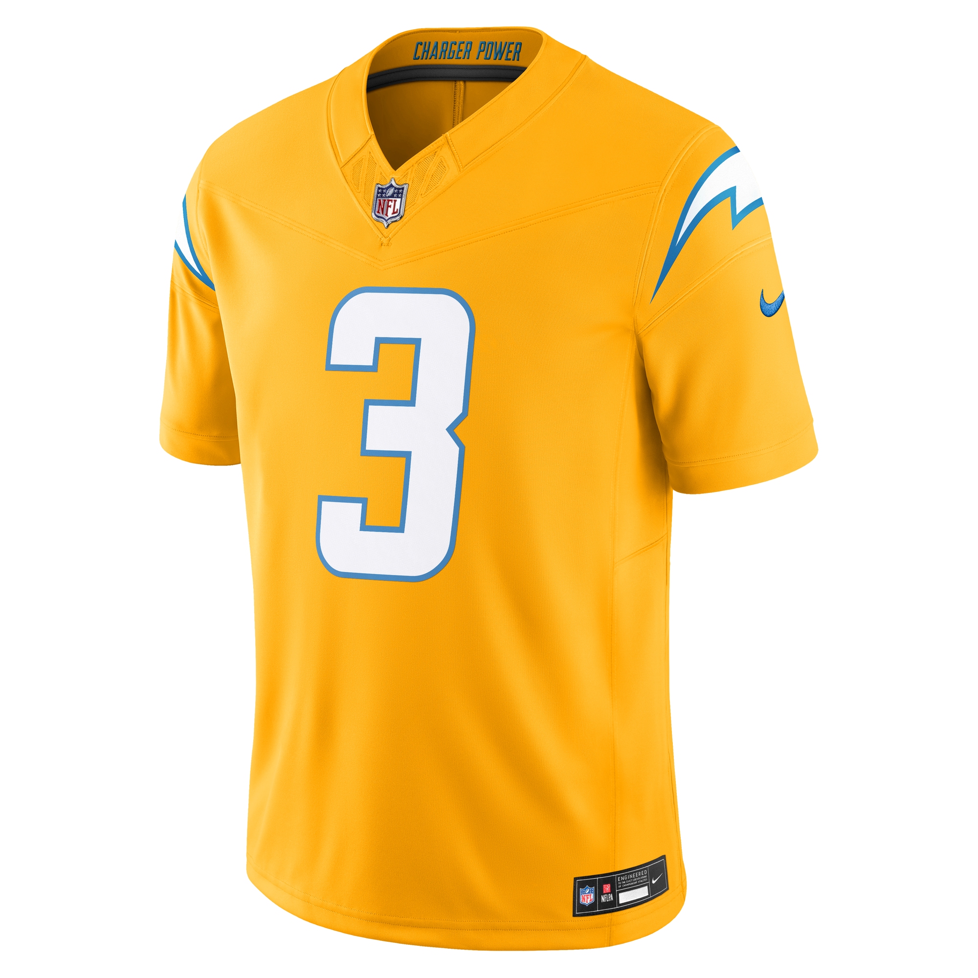 derwin james jr los angeles chargers nike alternate charger power vapor fuse limited jersey gold clowdercats m6yf2.jpg
