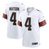 deshaun watson cleveland browns nike game jersey white clowdercats vcvwx.jpg