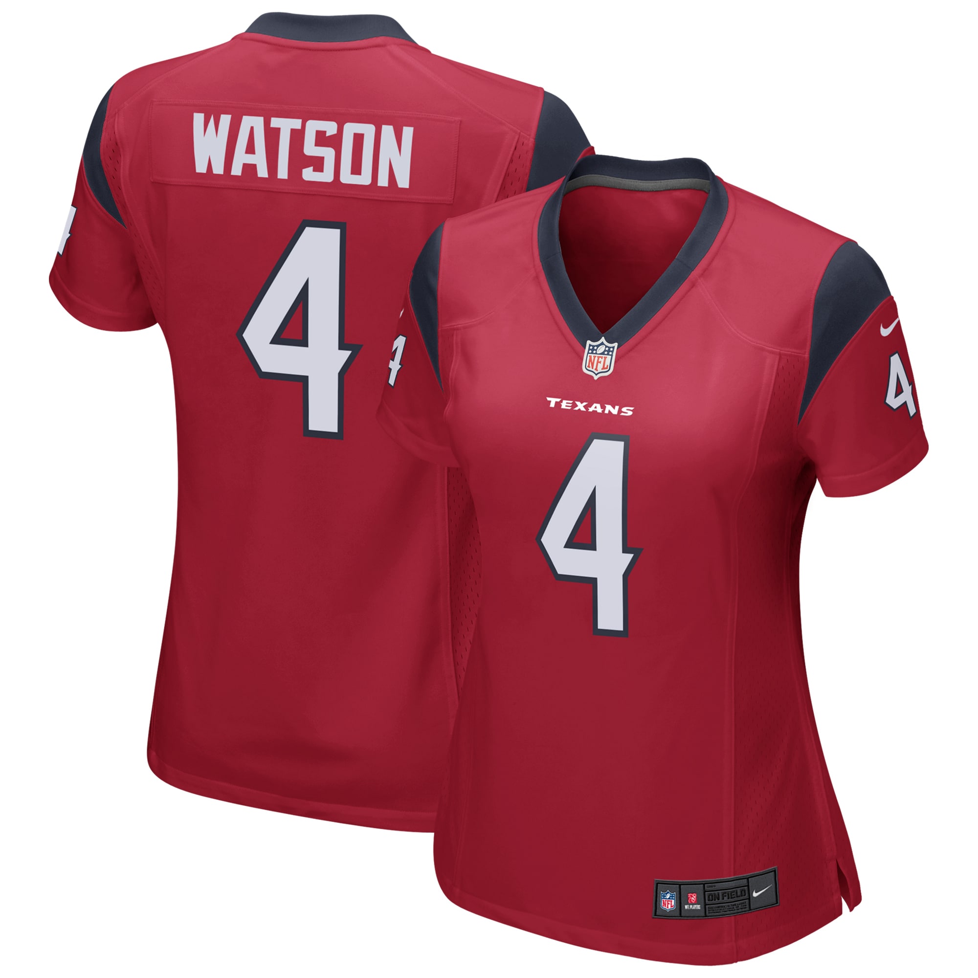 deshaun watson houston texans nike womens team color game jersey red clowdercats bdvxa.jpg