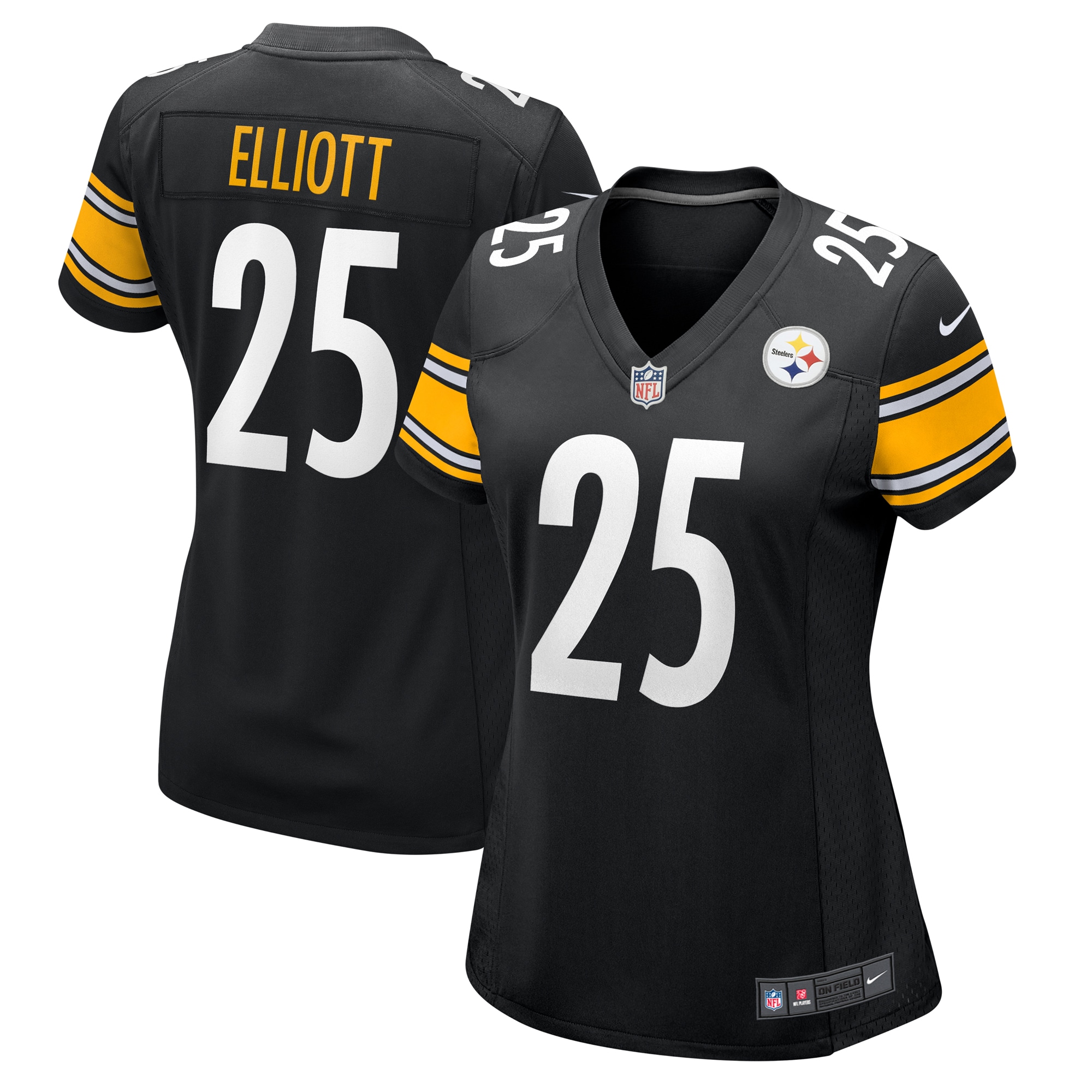 deshon elliott pittsburgh steelers nike womens team game jersey black clowdercats 8yjsk.jpg