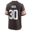 devin bush cleveland browns nike game jersey brown clowdercats 8fjyj.jpg