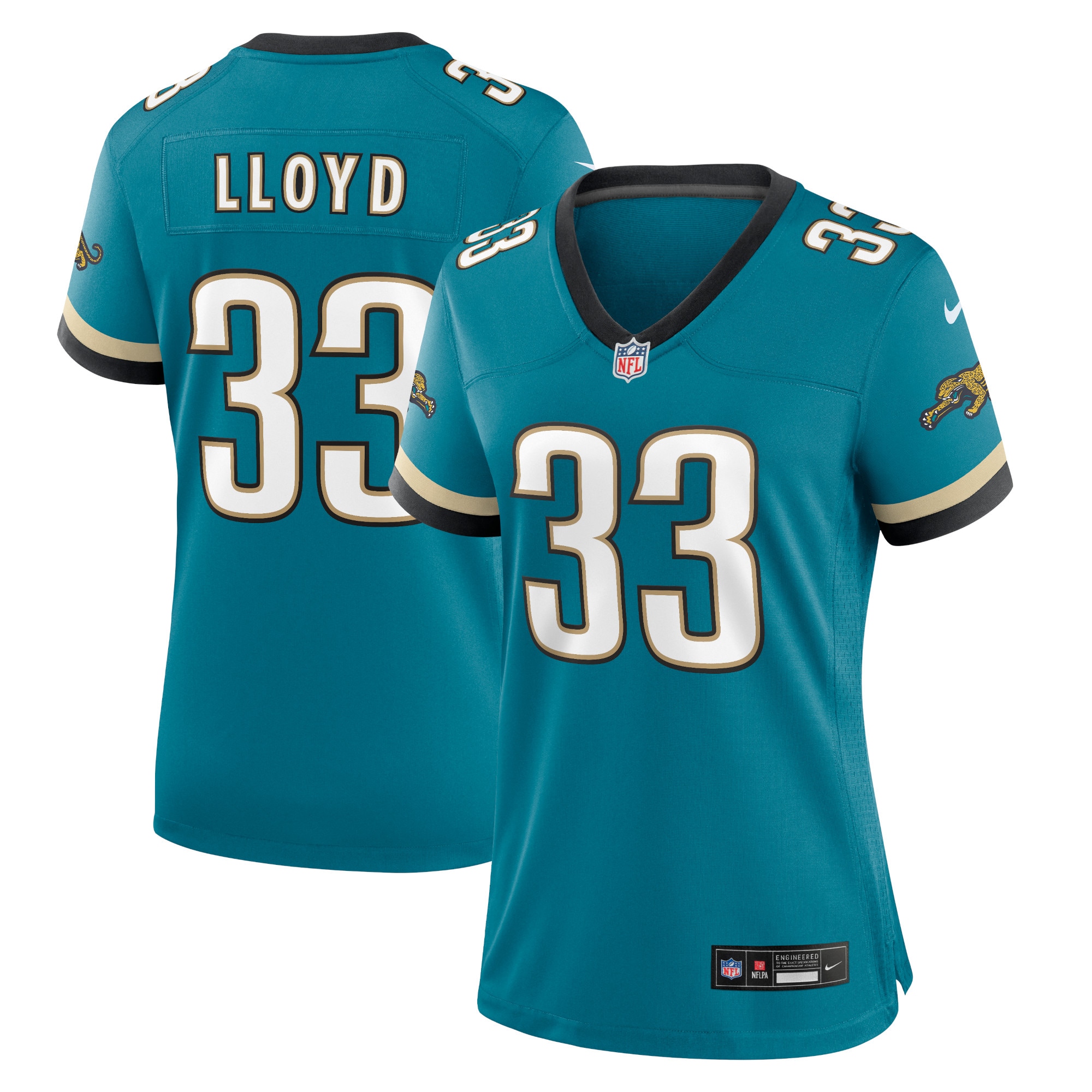 devin lloyd jacksonville jaguars nike womens prowler throwback game jersey teal clowdercats wbgvh.jpg