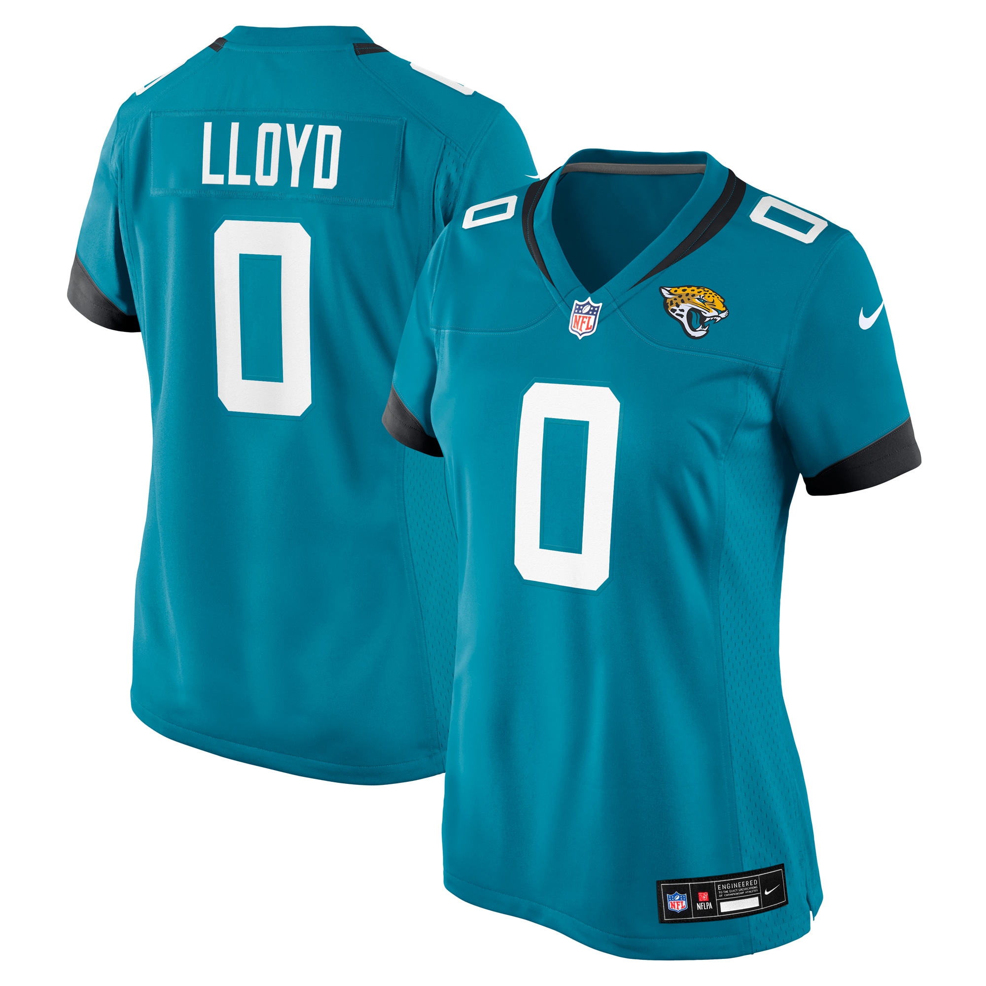 devin lloyd jacksonville jaguars nike womens team game jersey teal clowdercats ybb65.jpg