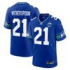 devon witherspoon seattle seahawks nike alternate 50th season game jersey royal clowdercats mqvzj.jpg