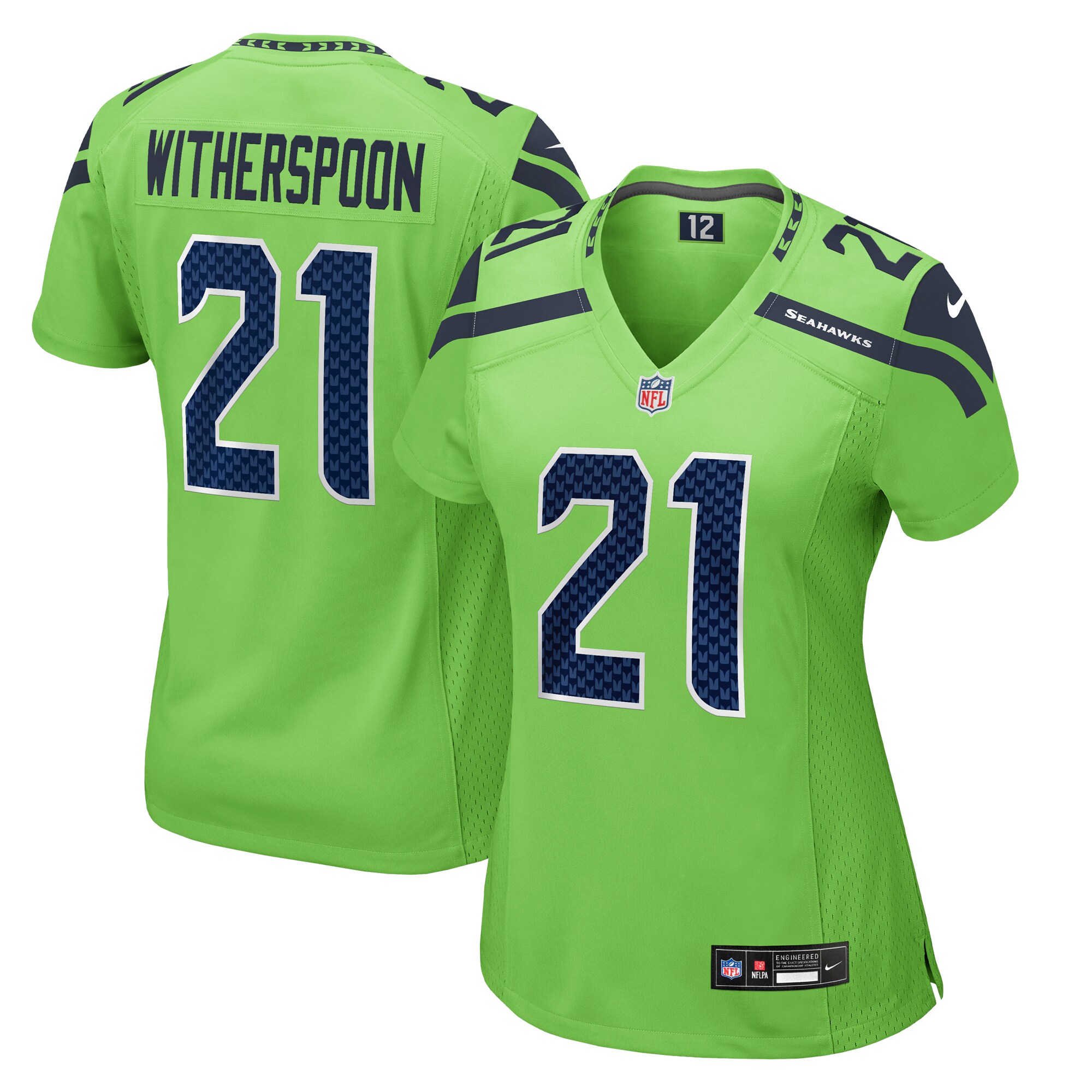 devon witherspoon seattle seahawks nike womens game jersey neon green clowdercats p5tef.jpg