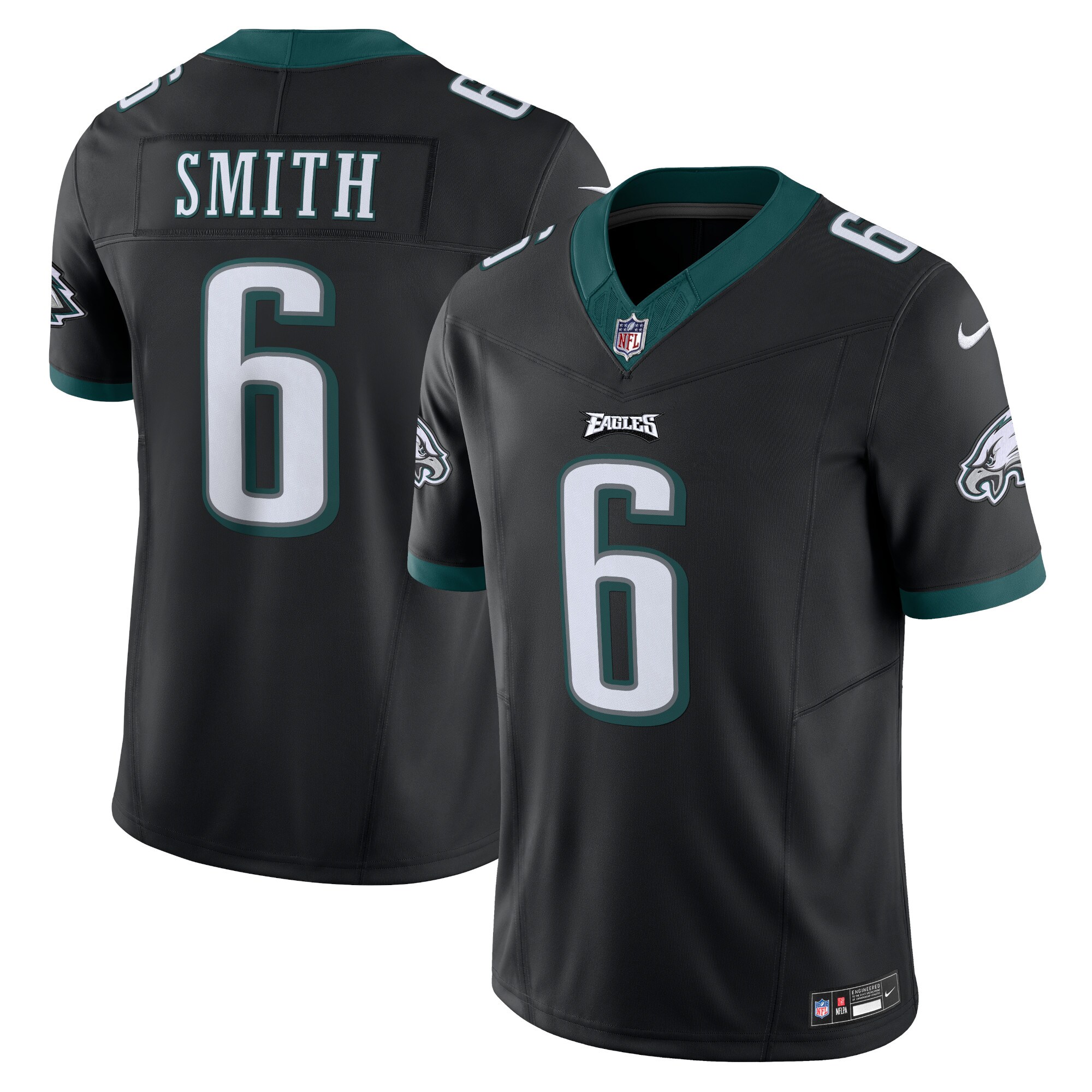 devonta smith philadelphia eagles nike vapor fuse limited jersey black clowdercats mpdkq.jpg