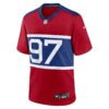 dexter lawrence ii new york giants nike alternate player game jersey century red clowdercats yufzw.jpg