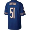 dick butkus chicago bears mitchell ness retired player legacy replica jersey navy clowdercats ydoou.jpg