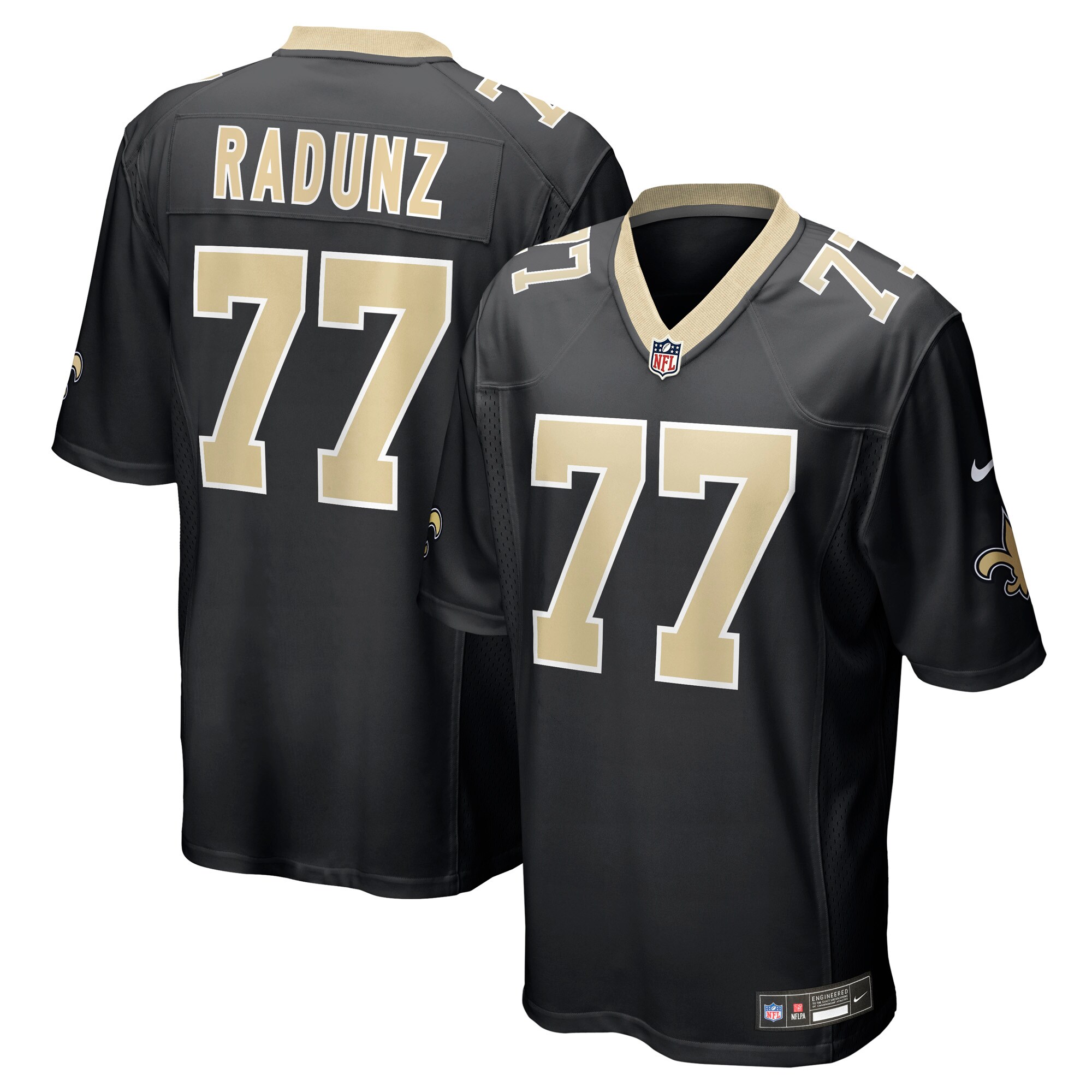 dillon radunz new orleans saints nike team game jersey black clowdercats bczpm.jpg