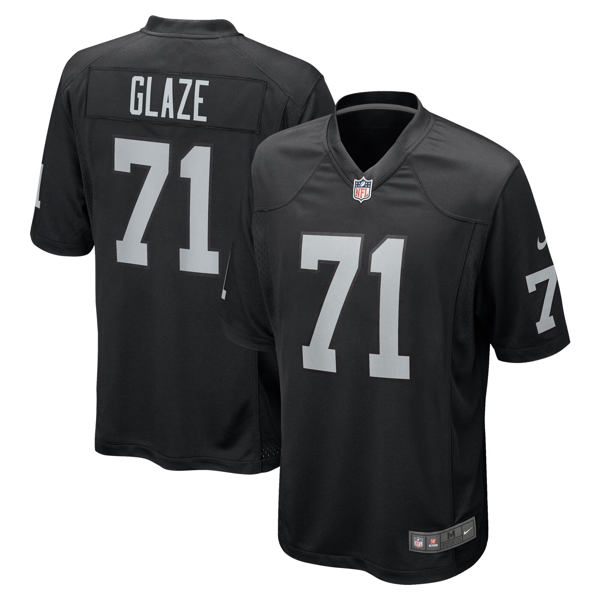 dj glaze las vegas raiders nike team game jersey black clowdercats l2jzy.jpg