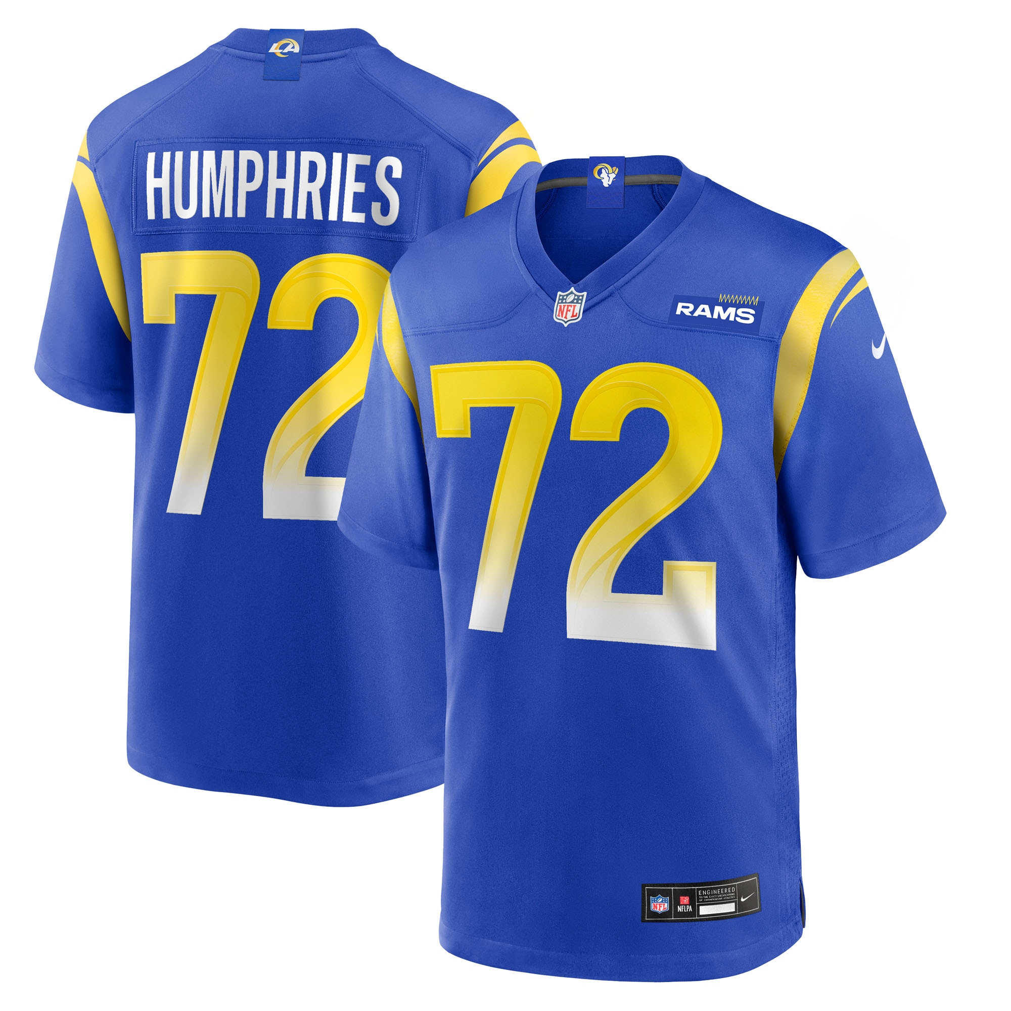 dj humphries los angeles rams nike team game jersey royal clowdercats 88rf1.jpg