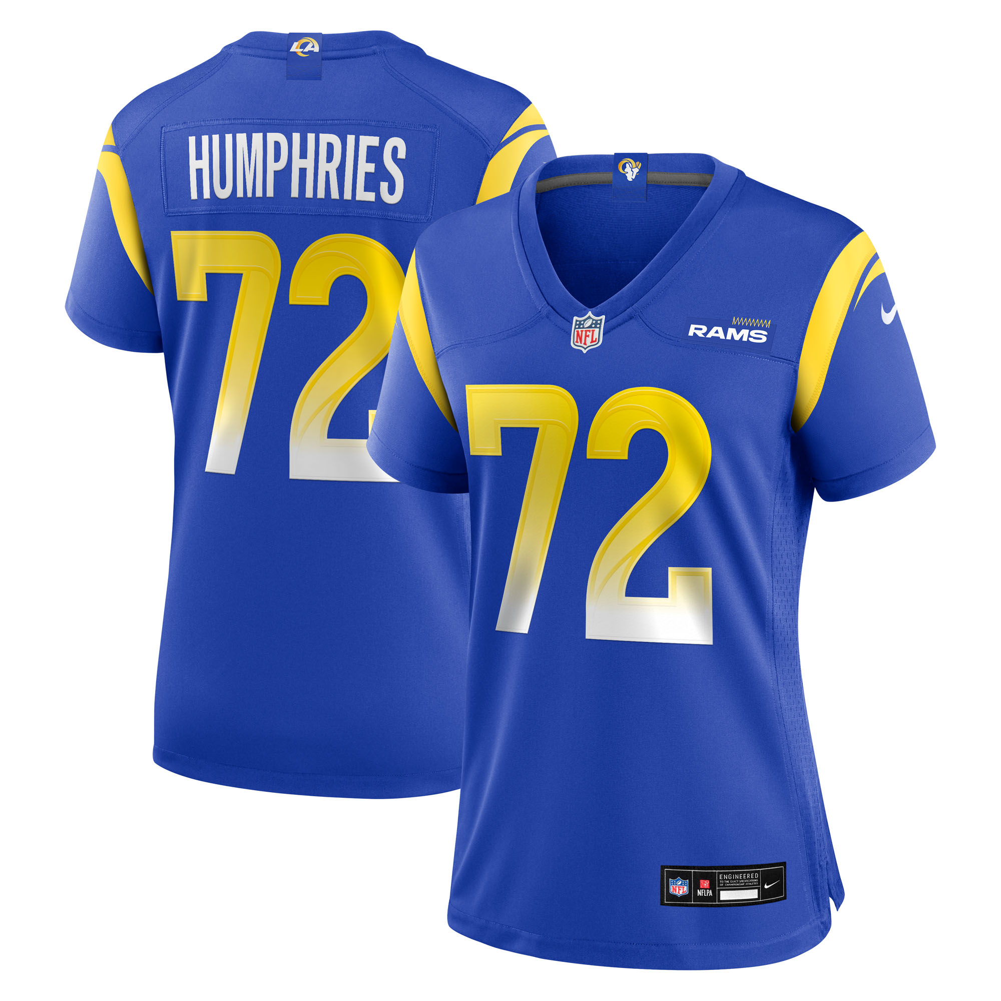 dj humphries los angeles rams nike womens team game jersey royal clowdercats gxfxi.jpg