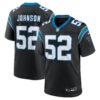 dj johnson carolina panthers nike game jersey black clowdercats p2yux.jpg