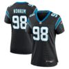 dj wonnum carolina panthers nike womens game jersey black clowdercats jgrhz.jpg