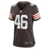 don fleming cleveland browns nike womens retired player jersey brown clowdercats mxy4h.jpg