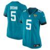 dyami brown jacksonville jaguars nike womens team game jersey teal clowdercats bb8q7.jpg