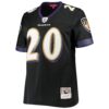 ed reed baltimore ravens mitchell ness womens legacy replica team jersey black clowdercats c480z.jpg