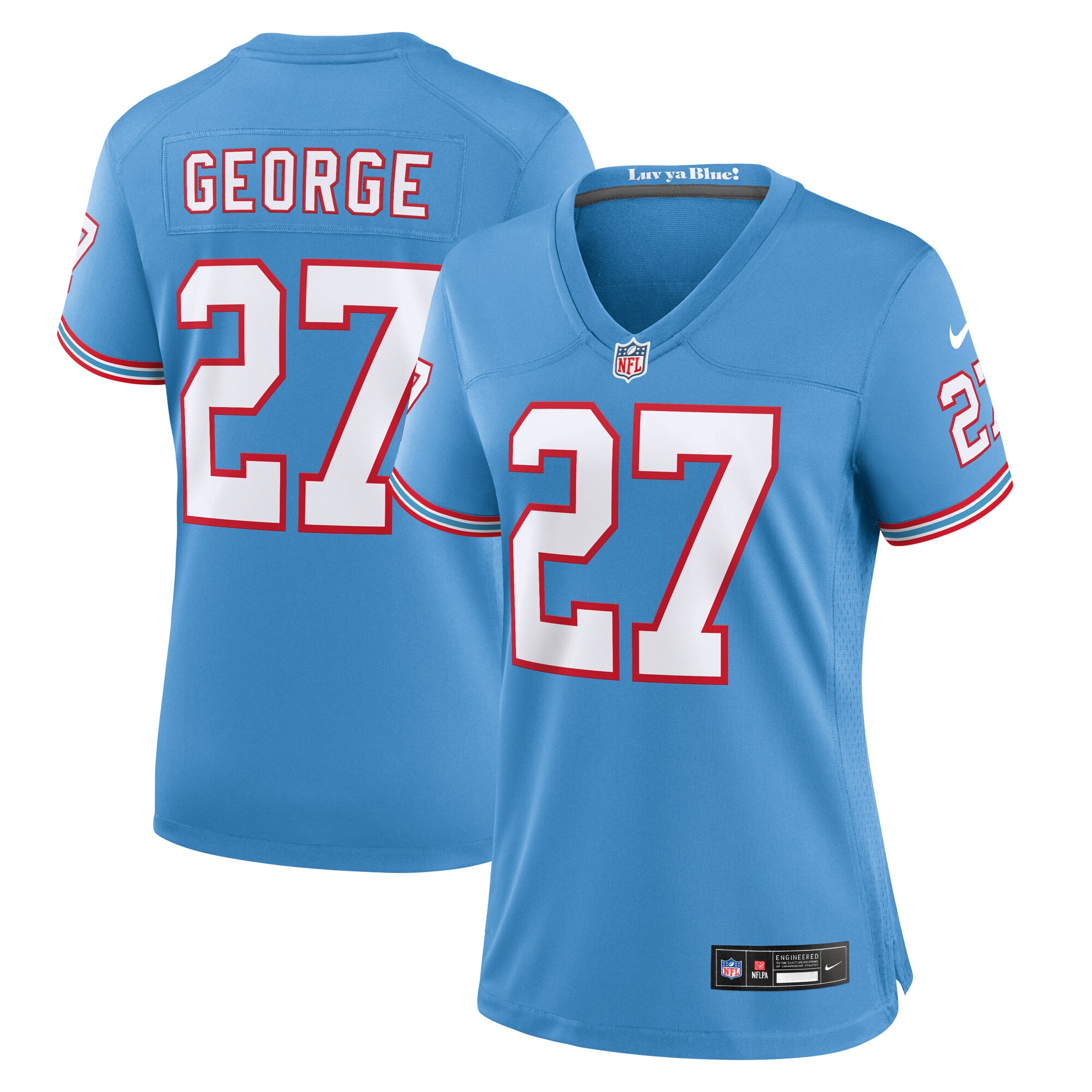 eddie george tennessee titans nike womens oilers throwback retired player game jersey light blue clowdercats ucpeb.jpg