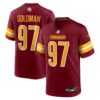 eddie goldman washington commanders nike team game jersey burgundy clowdercats tf0j7.jpg