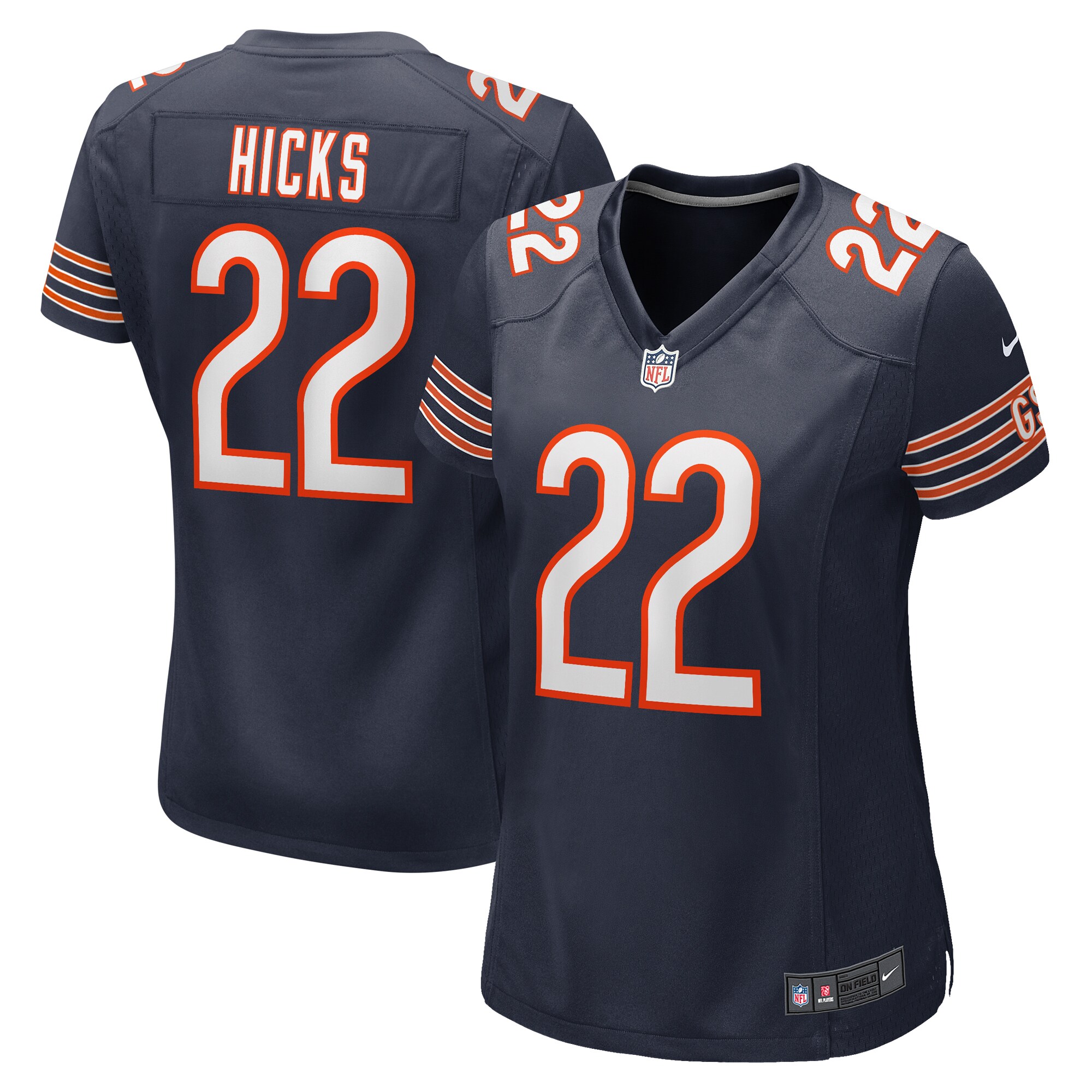 elijah hicks chicago bears nike womens team game jersey navy clowdercats awutu.jpg