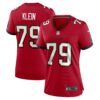 elijah klein tampa bay buccaneers nike womens game jersey red clowdercats kgqfz.jpg