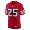 elijah mitchell san francisco 49ers nike alternate game jersey scarlet clowdercats schot.jpg