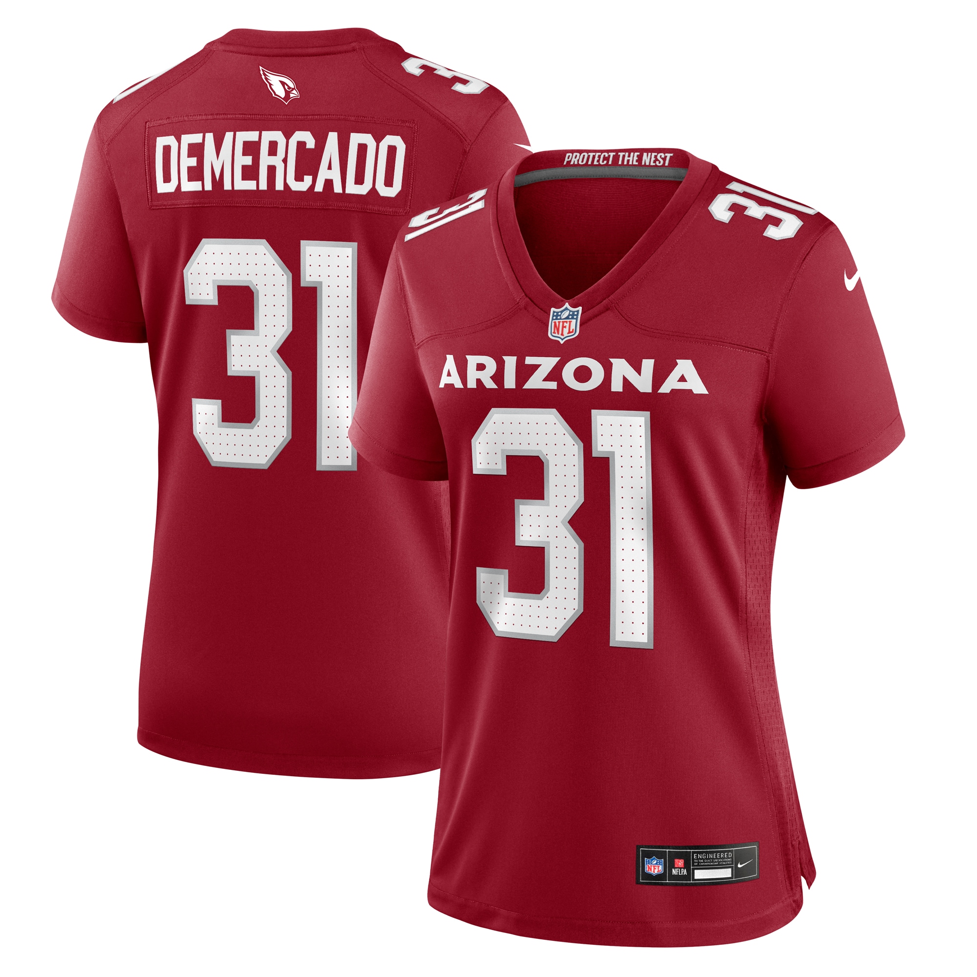 emari demercado arizona cardinals nike womens game jersey cardinal clowdercats ridsx.jpg