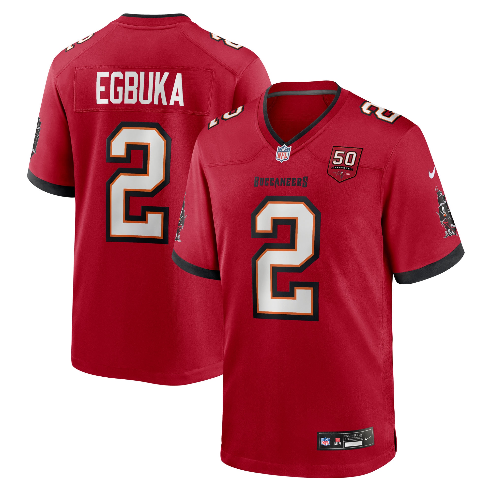 emeka egbuka tampa bay buccaneers nike team 50th season game jersey red clowdercats 9aozp.jpg