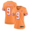 emeka egbuka tampa bay buccaneers nike womens 50th season game jersey creamsicle clowdercats lufgx.jpg