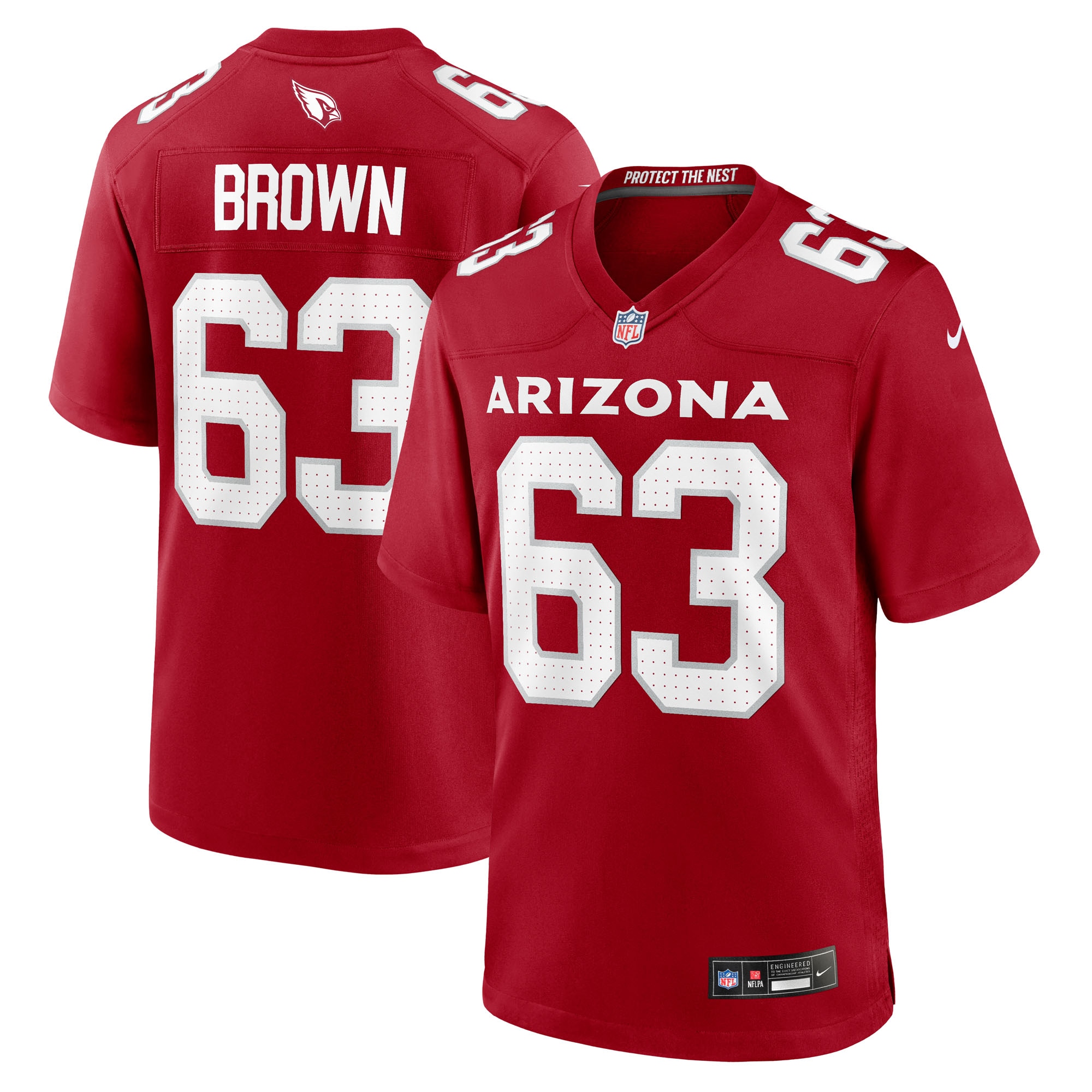 evan brown arizona cardinals nike team game jersey cardinal clowdercats zmrha.jpg