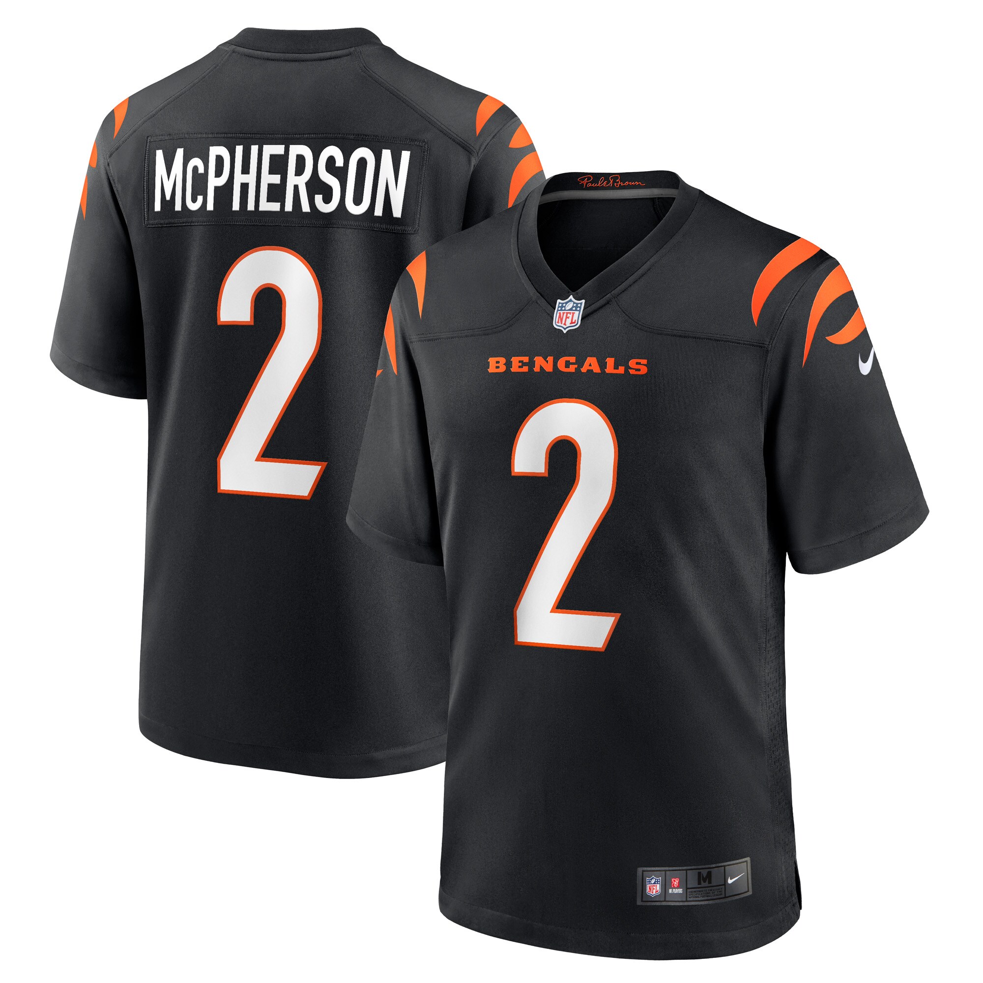 evan mcpherson cincinnati bengals nike game jersey black clowdercats qlqco.jpg