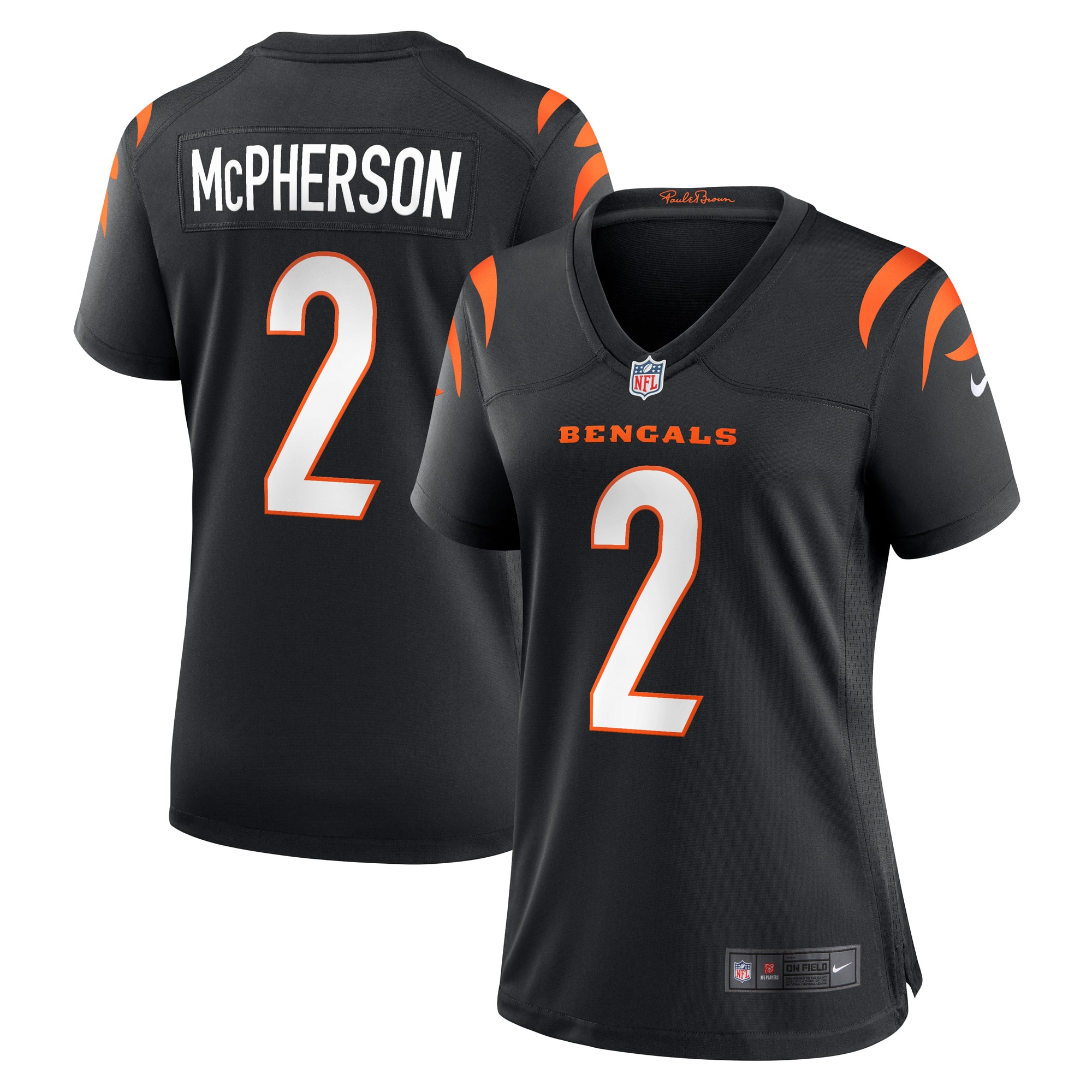 evan mcpherson cincinnati bengals nike womens game jersey black clowdercats ryil1.jpg